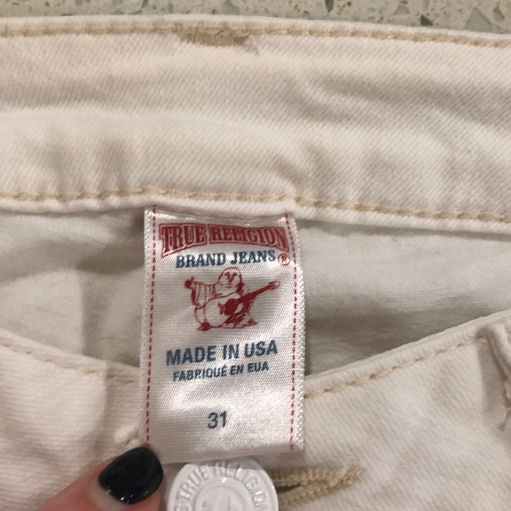 White True a Religion Skinny Jeans - Picture 2 of 5